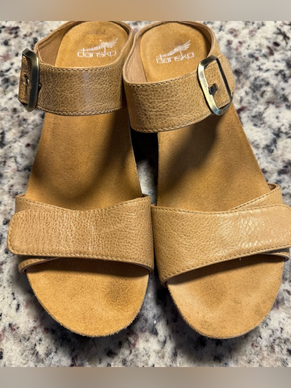 Dansko Tanya Leather Slide Sandals - Women’s 41